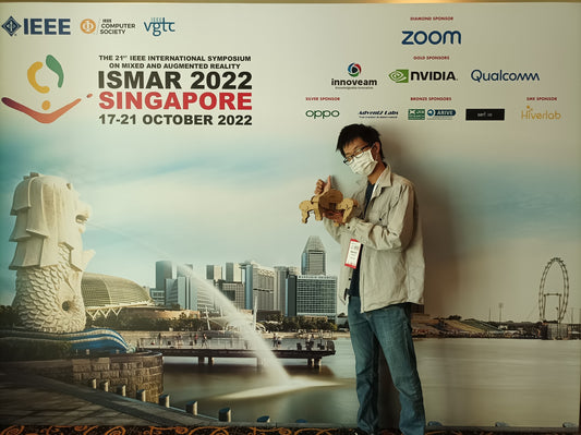 Scabo in ISMAR conference, Singapore